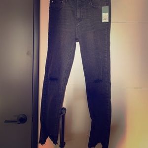 Brand new! Black distressed Target jeans